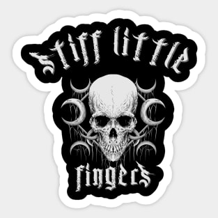 stiff little  the darkness Sticker